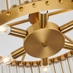Люстра Cloyd RODERIC C6 / Ø61 см - латунь брашир. (арт.10641)