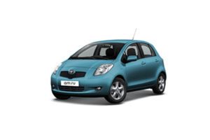 Багажники на Toyota Yaris P2 2005-2010 за дверной проем