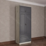 Шкаф распашной с антресолью 2/4 (мадес)