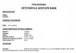 VETYVERYLE ACETATE base / ВЕТИВЕРИЛ АЦЕТАТ CAS -
