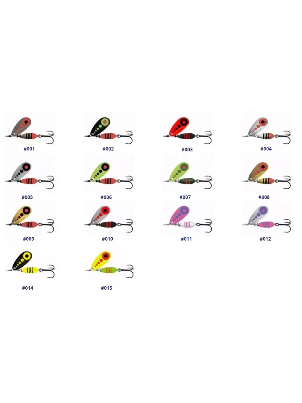 Блесна для рыбалки вращающаяся  Innova SR #4 12,0гр #015