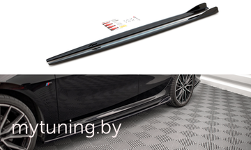 Сплиттеры накладок на пороги для BMW 2 серии F44 Gran Coupe M-Pack (19-...)