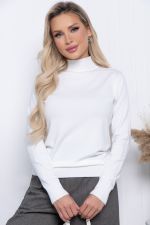 Водолазка Осенняя история (белая) Б14540-20М LT Collection