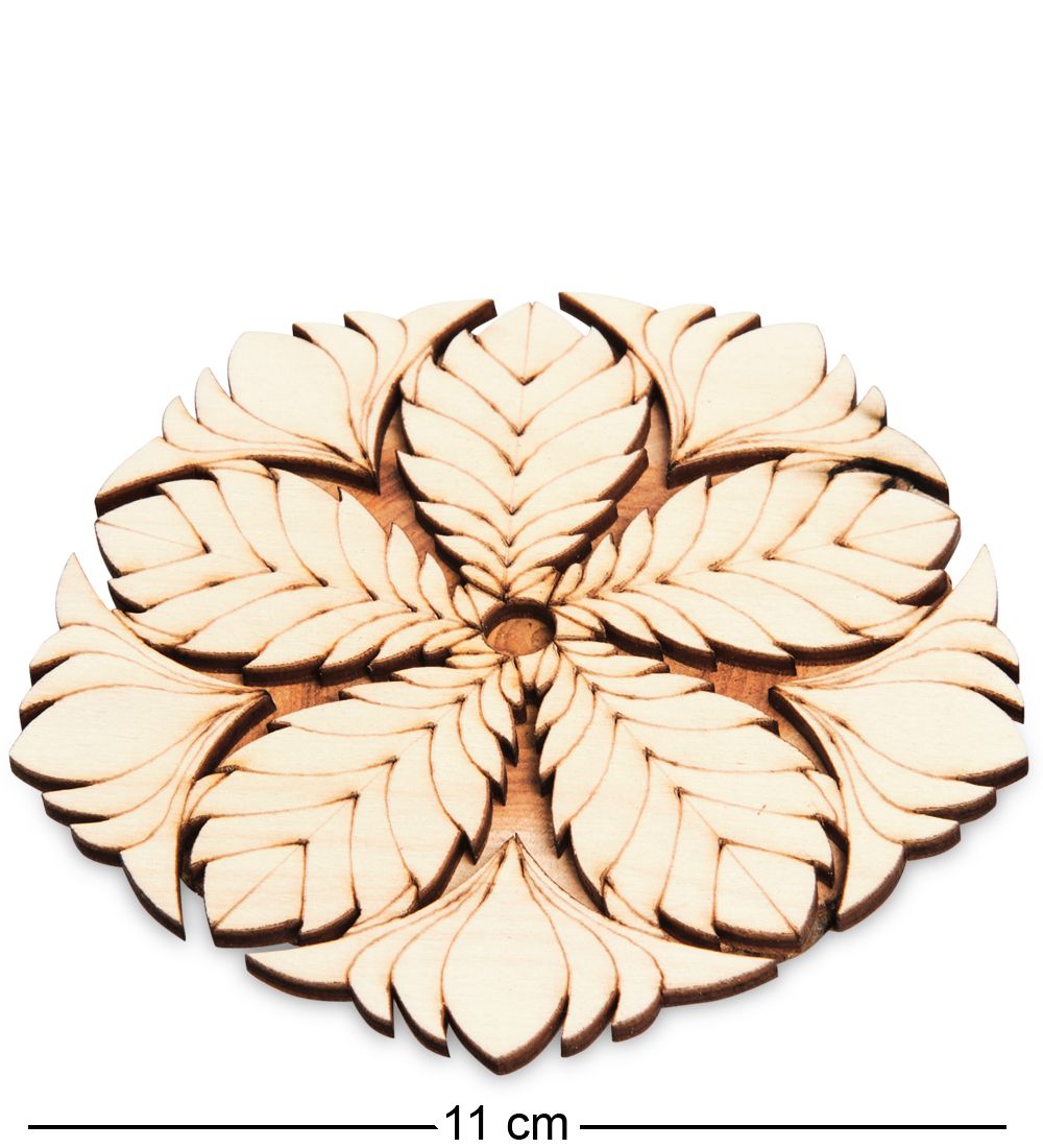 Народные промыслы ДР- 49/11 Подставка под горячее 110х10мм