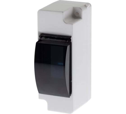 ЭРА Бокс (корпус) пластик КМПн 1/2 белый с прозрачной крышкой 5060