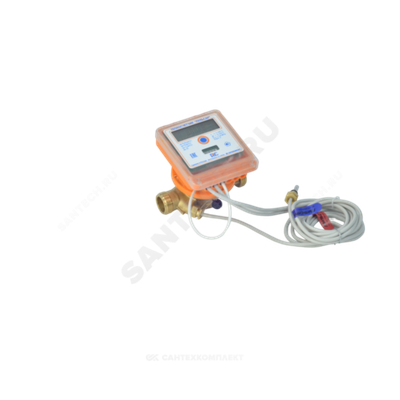 Теплосчетчик механический Пульсар (РОС) квартирный Ду 15 Ру16 0,6м3/ч L=110мм Б/К 105C резьба подача Тепловодохран Н00004514