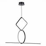 SL6113.453.01 Светильник подвесной ST-Luce Черный LED 1*50W 3000K