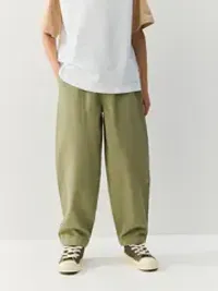 Брюки "Олива" из габардина 7+