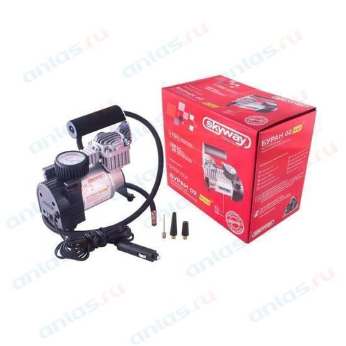 Компрессор Skyway Буран-02 45л/мин до 10 атм металлический