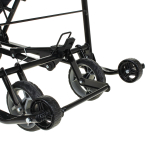 Санки-коляска "Наши Детки 3-1К" синий со звездочками