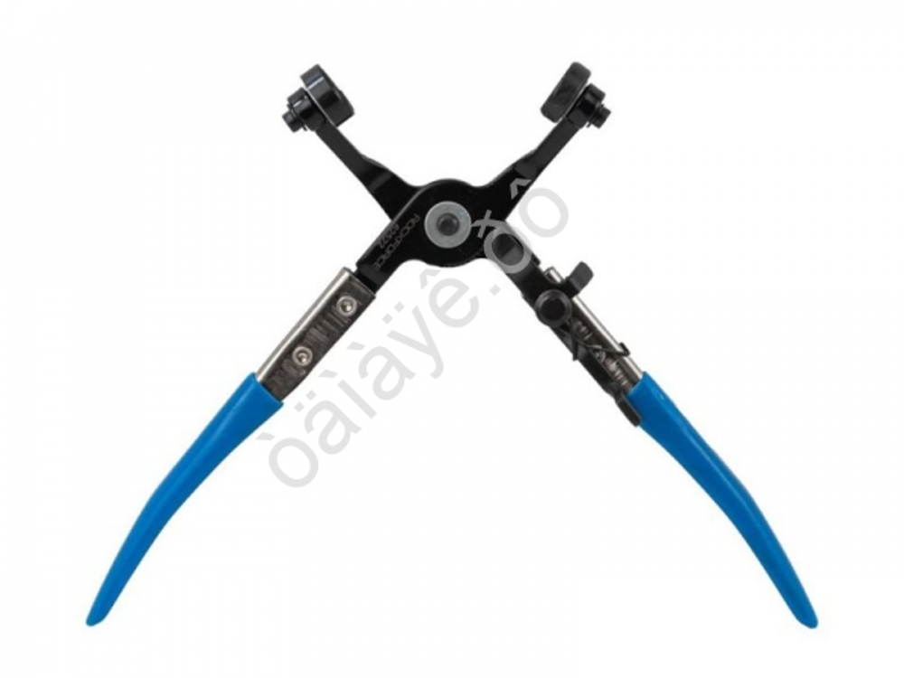 Клещи для снятия хомутов систем охлаждения изогнутые RockFORCE 62522