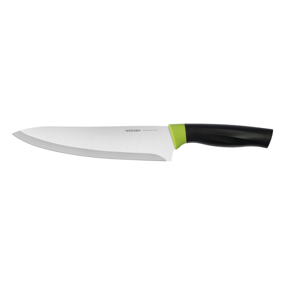 Нож кухонный Nadoba, Olivia, поварской, нерж сталь, 20 см, рук пласт, 724510