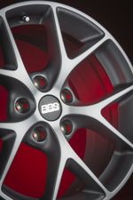 Диск колесный BBS SR 7.5x17 5x100 ET37 CB70.0 satin himalaya grey