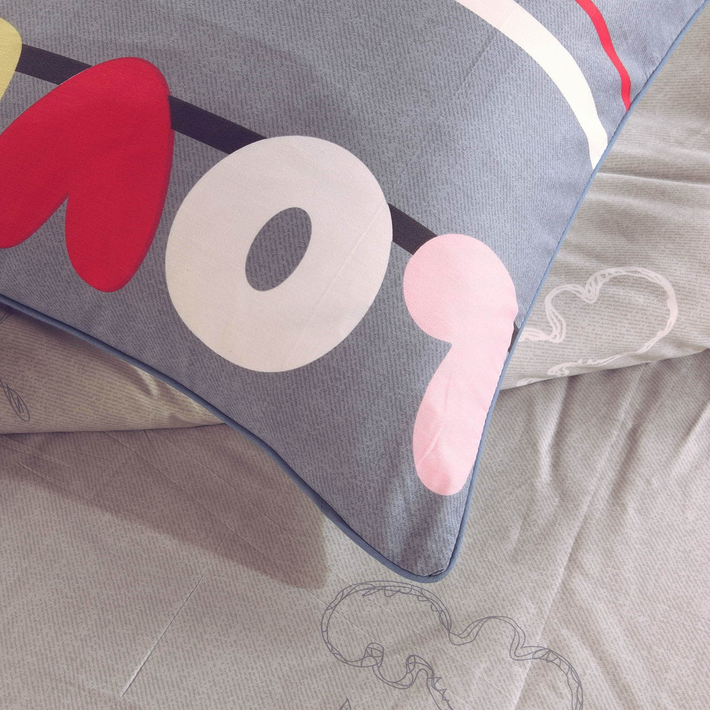 Детское постельное белье Sofi De MarkO Рэйн серое