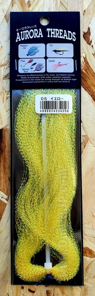 Люрекс TOHO AURORA THREADS 05 YELLOW