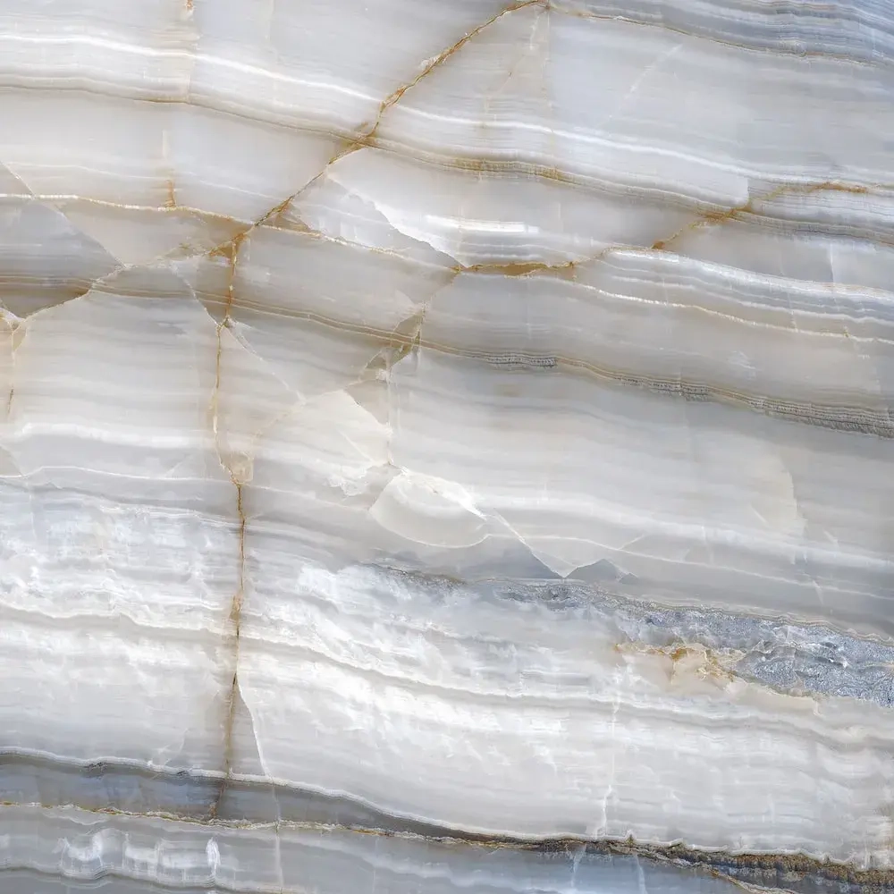 Керамогранит Alma Ceramica GFU57SMD70L Smeraldo 57x57 серый лаппатированный под оникс