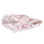 Пакет для картофеля фри бумажный белый, разм.175*110*50, с рисунком 100шт/упак, 3500шт/кор