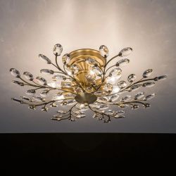 Citilux Серенада CL315183 Люстра хрустальная Бронза