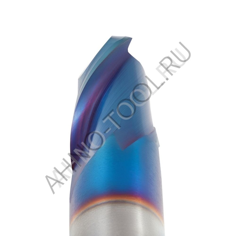 Фреза твердосплавная сферическая 16мм (L=100, l=32, хв=16) Z2 35° по закаленной стали BRHM-2B-R8.0 A