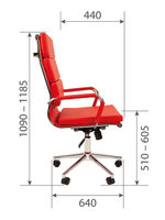 Офисное кресло CHAIRMAN 750, экокожа