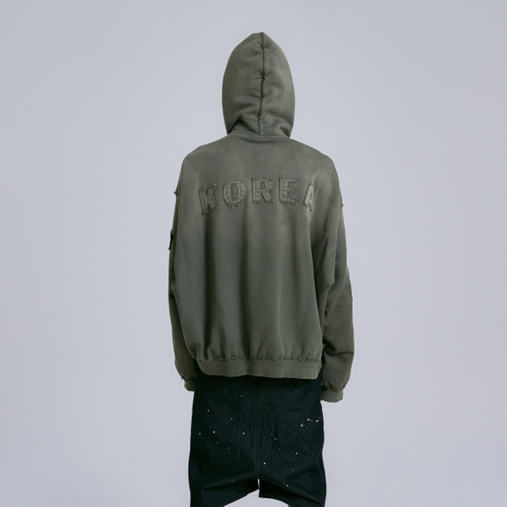 Мерч BTS Zip-up Hoodie_Korea