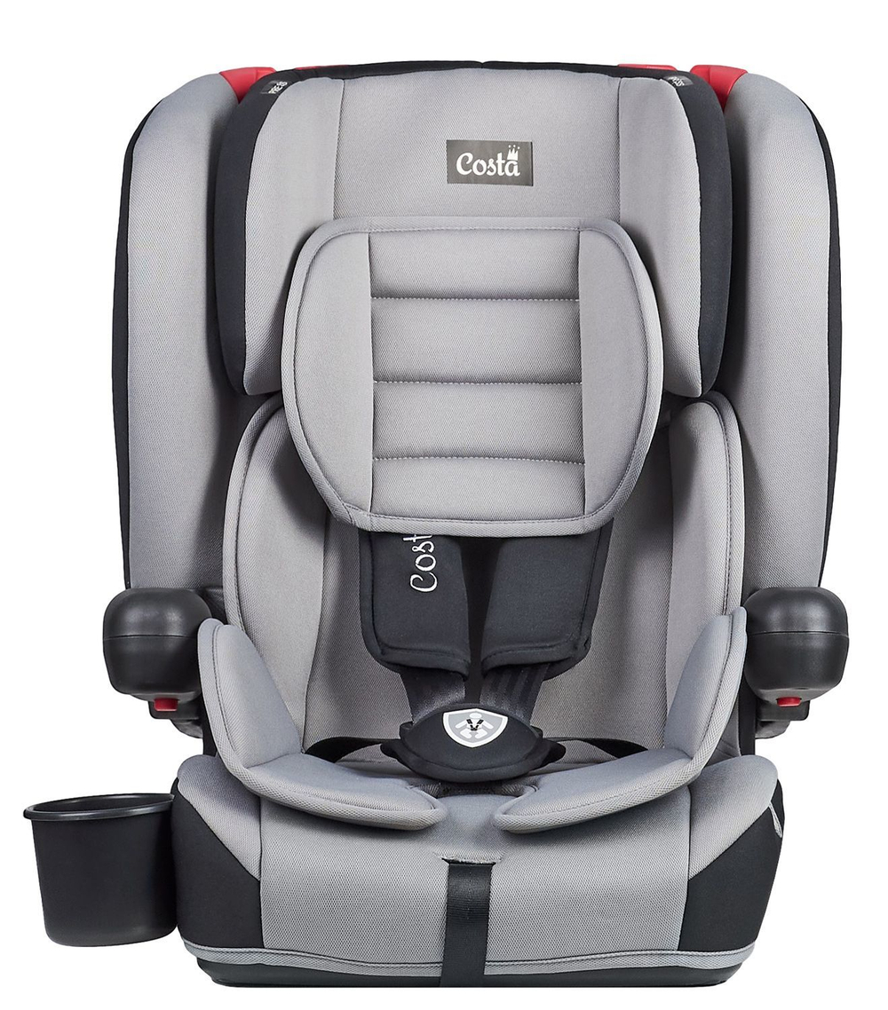 Автокресло детское KBH305 ISOFIT (Серо-черное Grey/Black) Артикул: KBH305GB