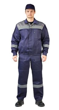 Костюм "Легион" полукомбинезон (т.синий/серый)
