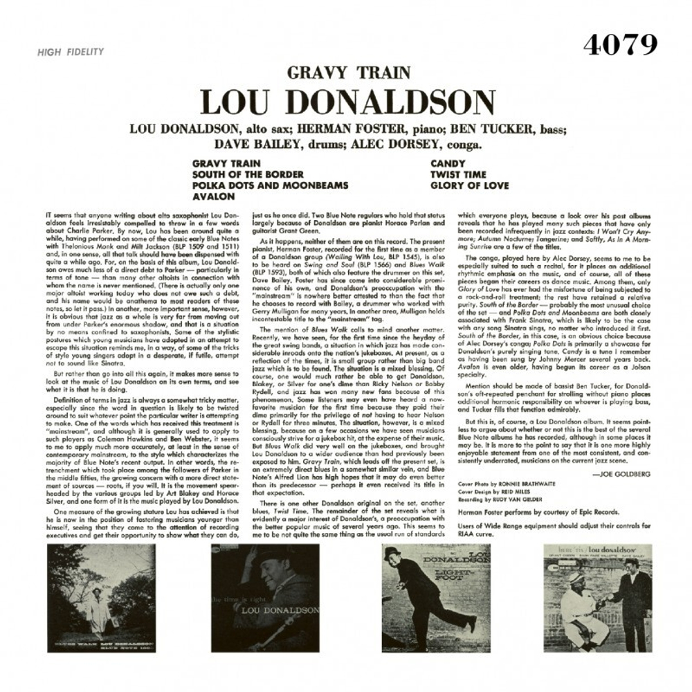 Lou Donaldson / Gravy Train (LP)