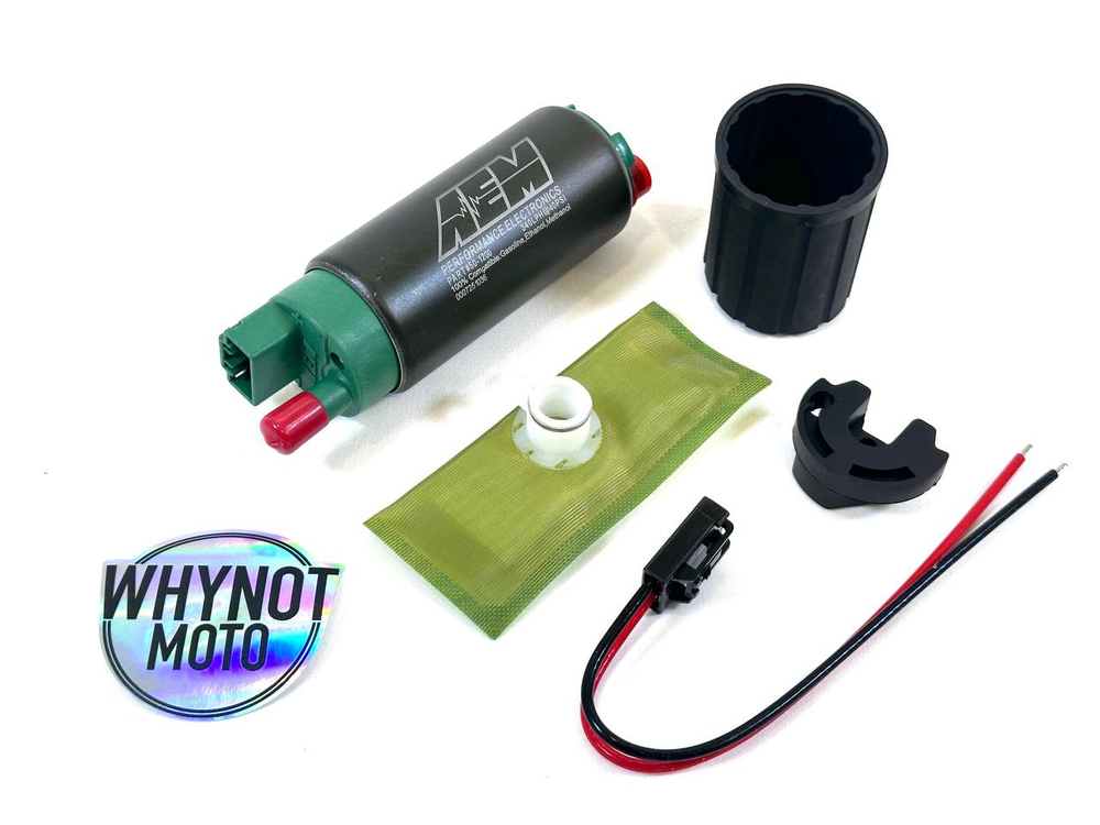AEM Electronics Насос топливный 340 л/ч E85, E100, M100, погружной с установочным комплектом