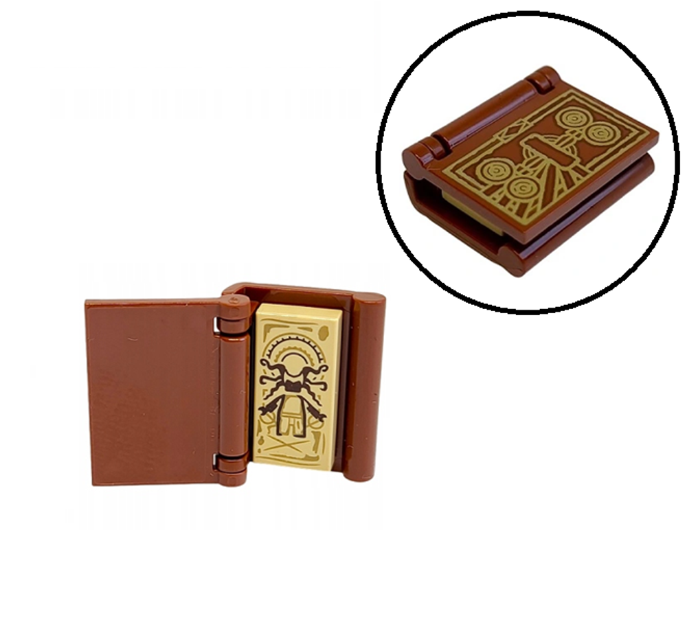 Книга Даркхолд 24324 Reddish Brown + 3069pb1188 + 24093pb065