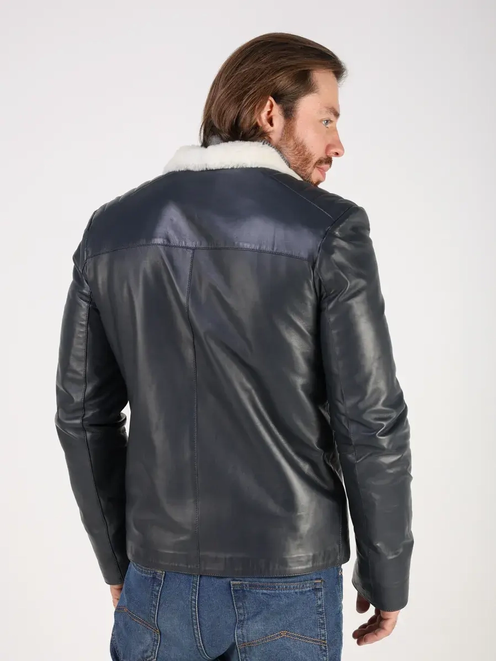 Дубленка натуральная куртка зимняя кожаная