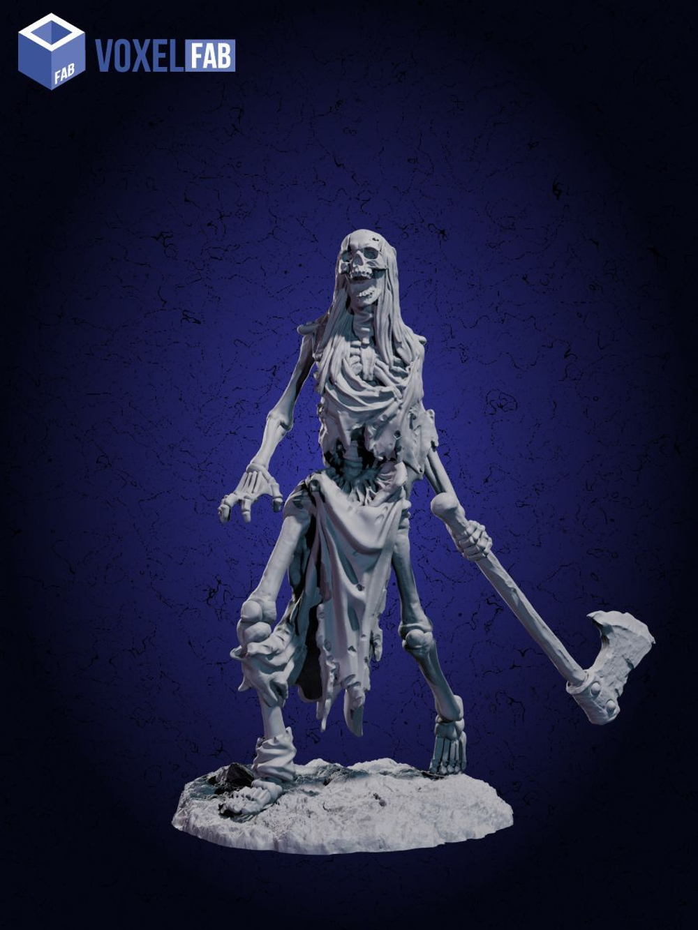 Скелеты Отряд-нежити, Миниатюры 10 шт. ДнД (DnD)