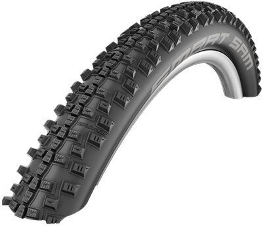 Велопокрышка Schwalbe SMART SAM, 27.5x2.10 (54-584), wired, black, Performance, ADDIX, 67EPI, HS476,