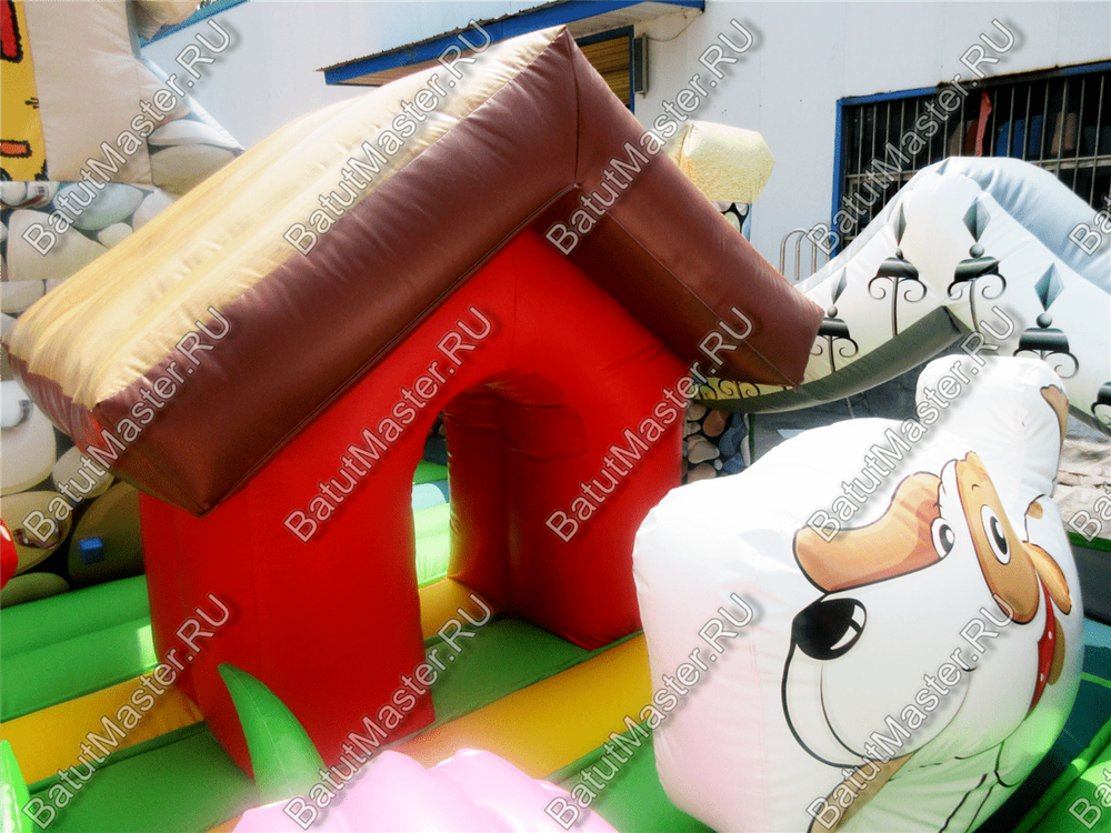 Коммерческий надувной батут "Терем" 6*6*4 м