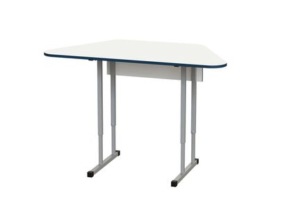 Стол трапеция 1-местный ученический регулируемый