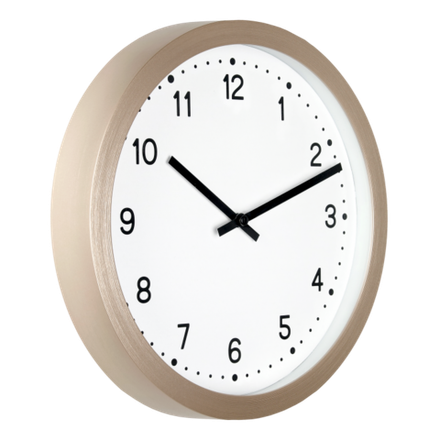 Часы настенные ЧАЛЛА, d= 27см, золотистый