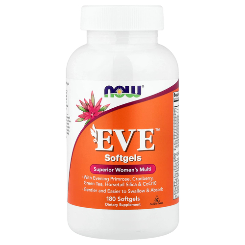 NOW Foods, EVE™, превосходные мультивитамины для женщин, 180 капсул