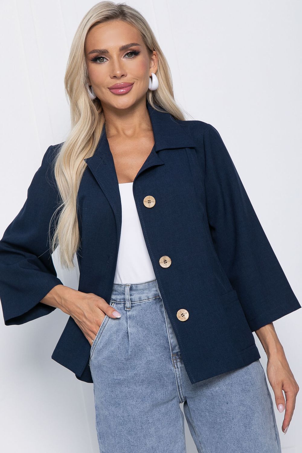 Жакет Ницца (синий) Б10813 LT Collection