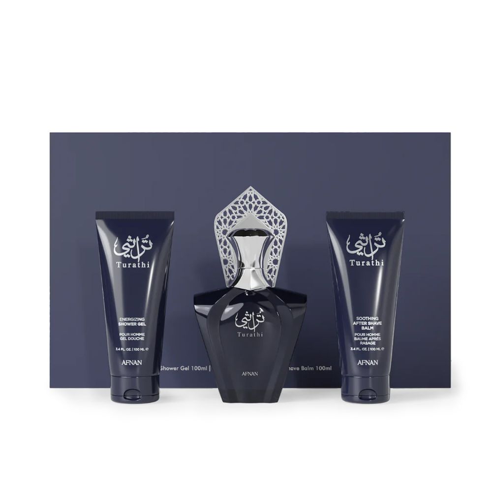 Afnan Turathi Homme Blue EDP 90 ml + ASB 100 ml + SG 100 ml (man) 1 St.
