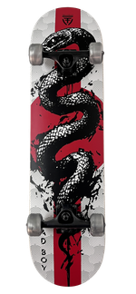 Скейтборд Tech Team Bad Boy White 8"