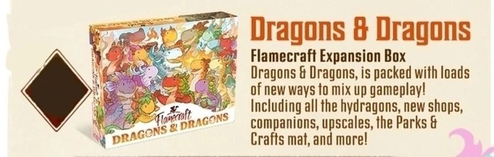 [Предзаказ] Flamecraft Dragons &amp; Dragons