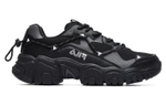 FILA Fila cat's claw shock absorption, non-slip, wear-resistant, low-cut sports casual shoes women's black