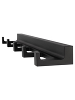 Вешалка с 5 крючками для ванной WONZON & WOGHAND ECLIPSE, Черный (WW-9155-BL)