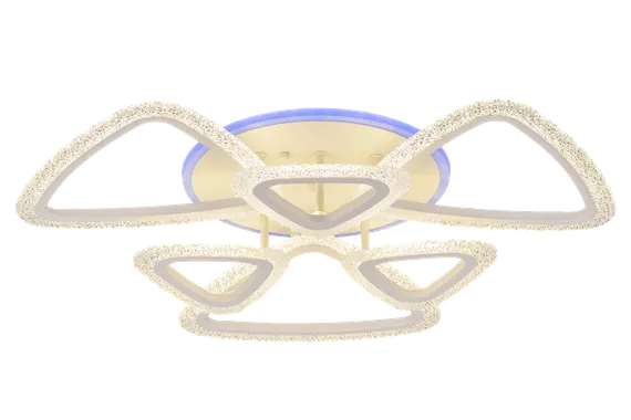 5219/3+3 WT+RGB (1) Люстра (RL)