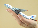 Модель самолета Ан-124-100 (М1:400, ВВС России, RF-82032, Владимир Гладилин)