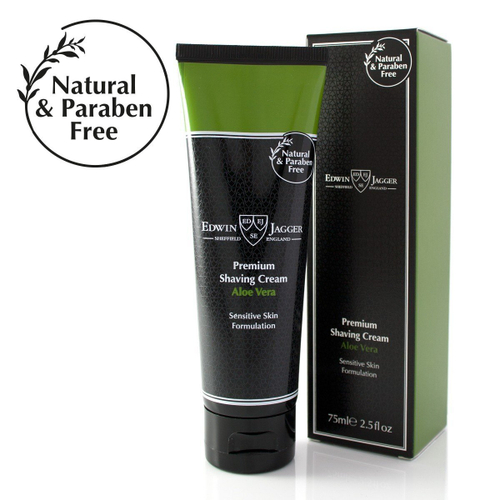 Edwin Jagger Shaving cream Aloe Vera / Крем для бритья  75 мл