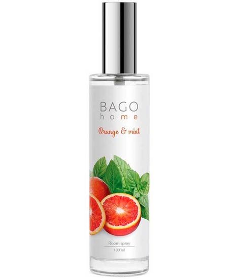 Апельсин с мятой спрей ароматический для дома, Bago home
