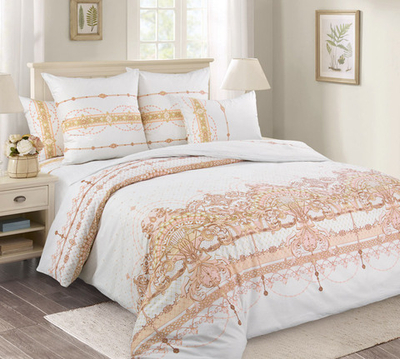 Постельное белье перкаль Евроразмер Церемония 2