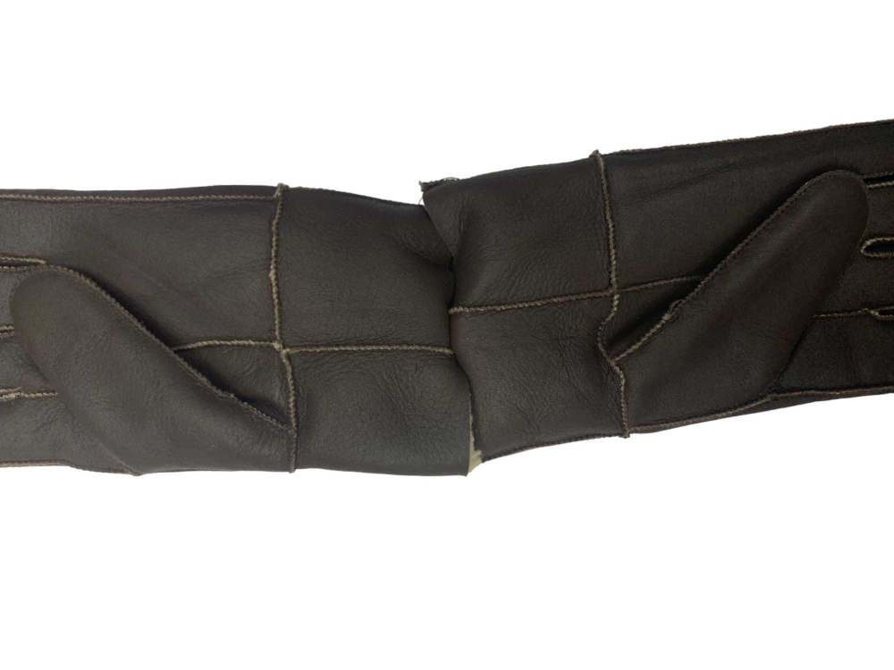 Перчатки. Мужские. Материал верха: Дубленка. Подклад: Дубленка. В упаковке 10 шт, разные цвета.