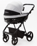 Детская коляска Adamex Quantum 3 в 1 Q-TK10 (СВ.СЕРЫЙ)
